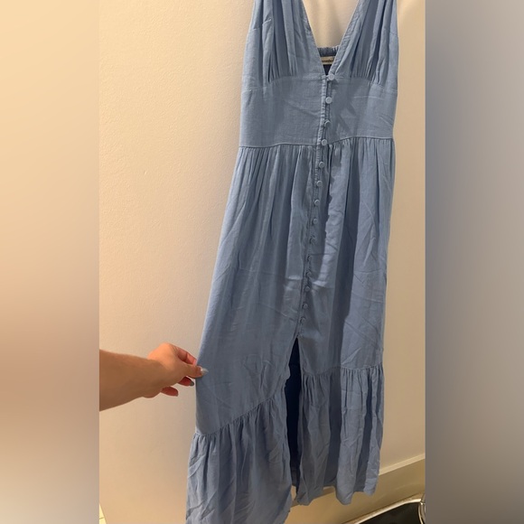 Abercrombie & Fitch Linen Blend Maxi Dresss - Picture 5 of 7